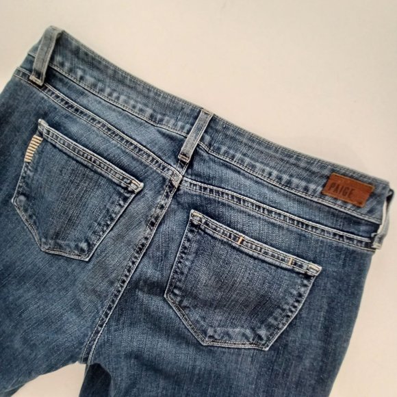 Paige Womens Sz 26 X 25 Jimmy Jimmy Skinny Crop Jeans Winslow - Picture 7 of 7